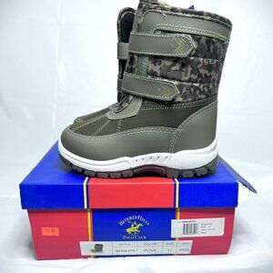 Beverly Hills Polo Club Snow Boots Olive/Camo size 11C